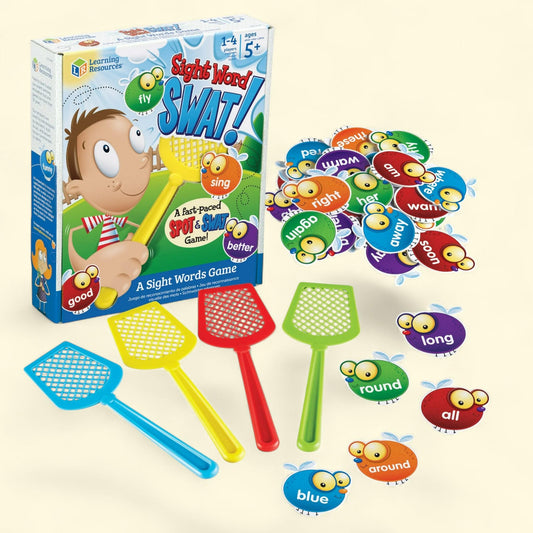 Learning Resources Sight Word Swat, Educational Game 5 and Up