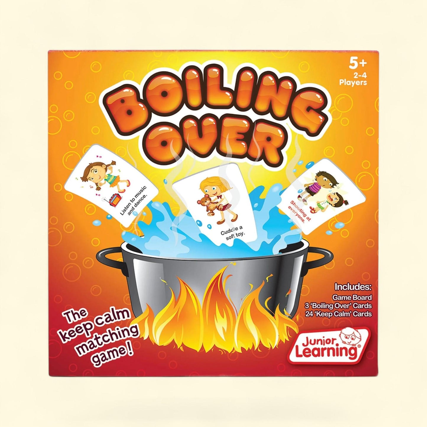 Junior Learning Boiling Over, Ages 5-9+, Kindergarten to Grade 5, Character Education, Anger Management Skills, Educational Resources