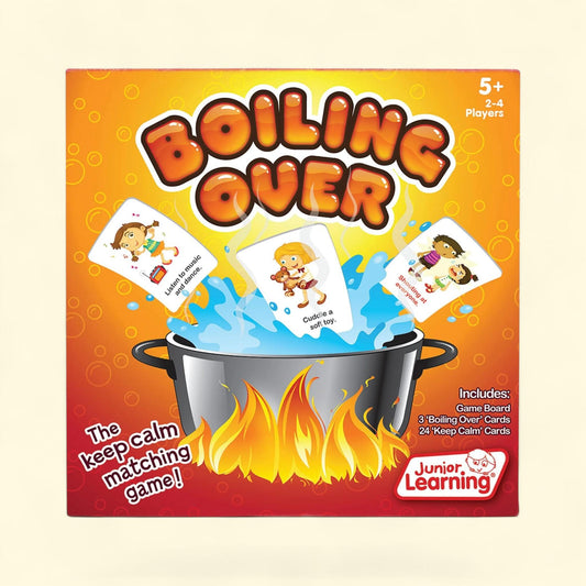 Junior Learning Boiling Over, Ages 5-9+, Kindergarten to Grade 5, Character Education, Anger Management Skills, Educational Resources