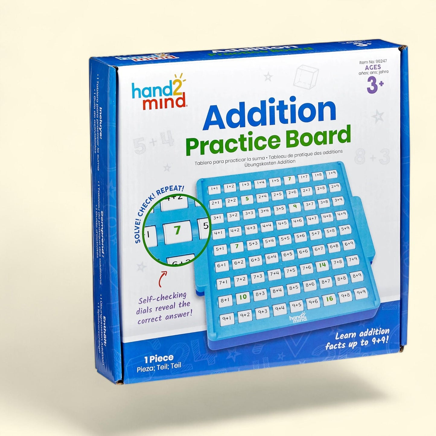 hand2mind Addition Practice Board, 1 Piece, 1 count