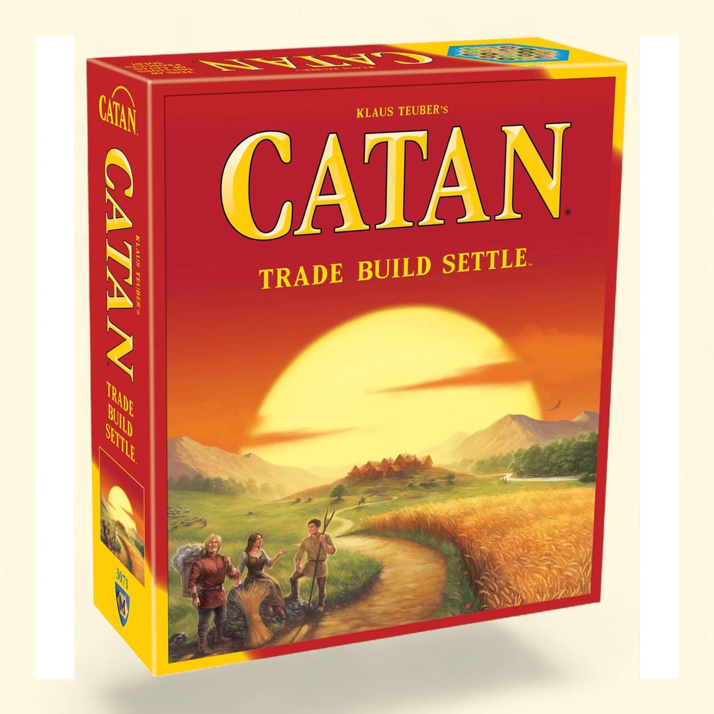 Asmodee Catan Family Strategy Board Game, 5th Edition, Ages 10+
