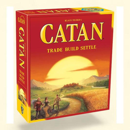 Asmodee Catan Family Strategy Board Game, 5th Edition, Ages 10+