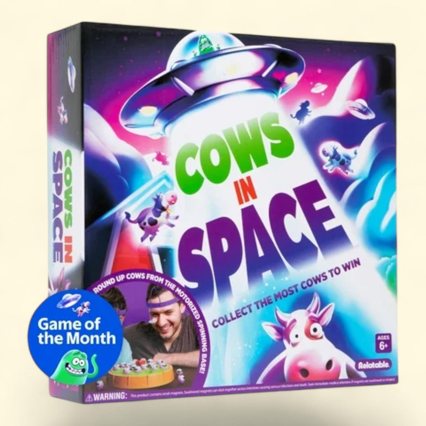 What Do You Meme? Cows In Space, Kids Reflex and Strategy Family Game, Ages 6+