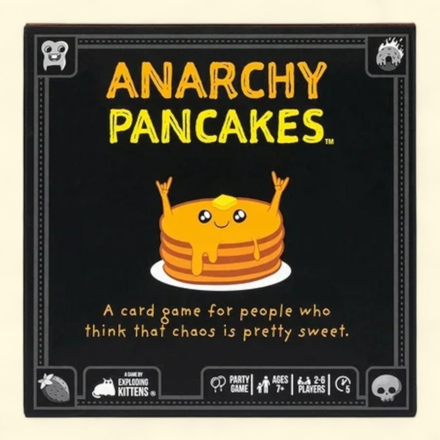 Exploding Kittens Anarchy Pancakes Party Game, 1 count