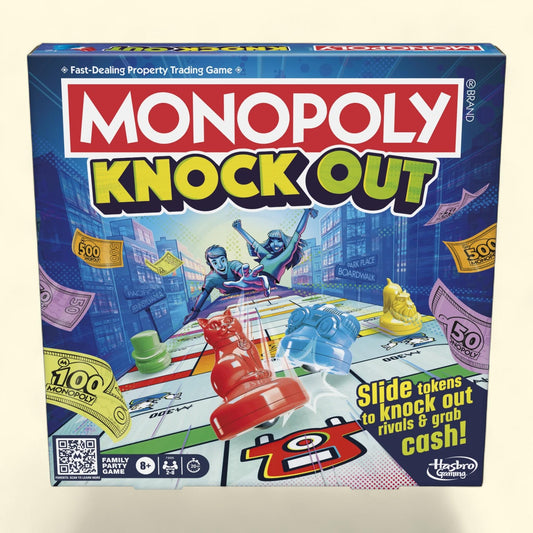 Monopoly Knockout Family Party Game, 20 Mins
