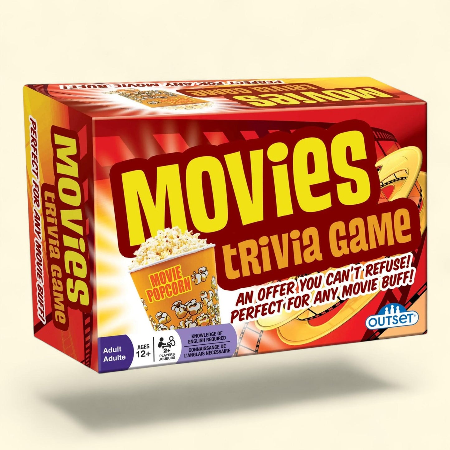 Outset Media Movies Trivia Game, Tweens 12+ Years