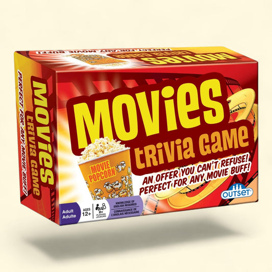 Outset Media Movies Trivia Game, Tweens 12+ Years