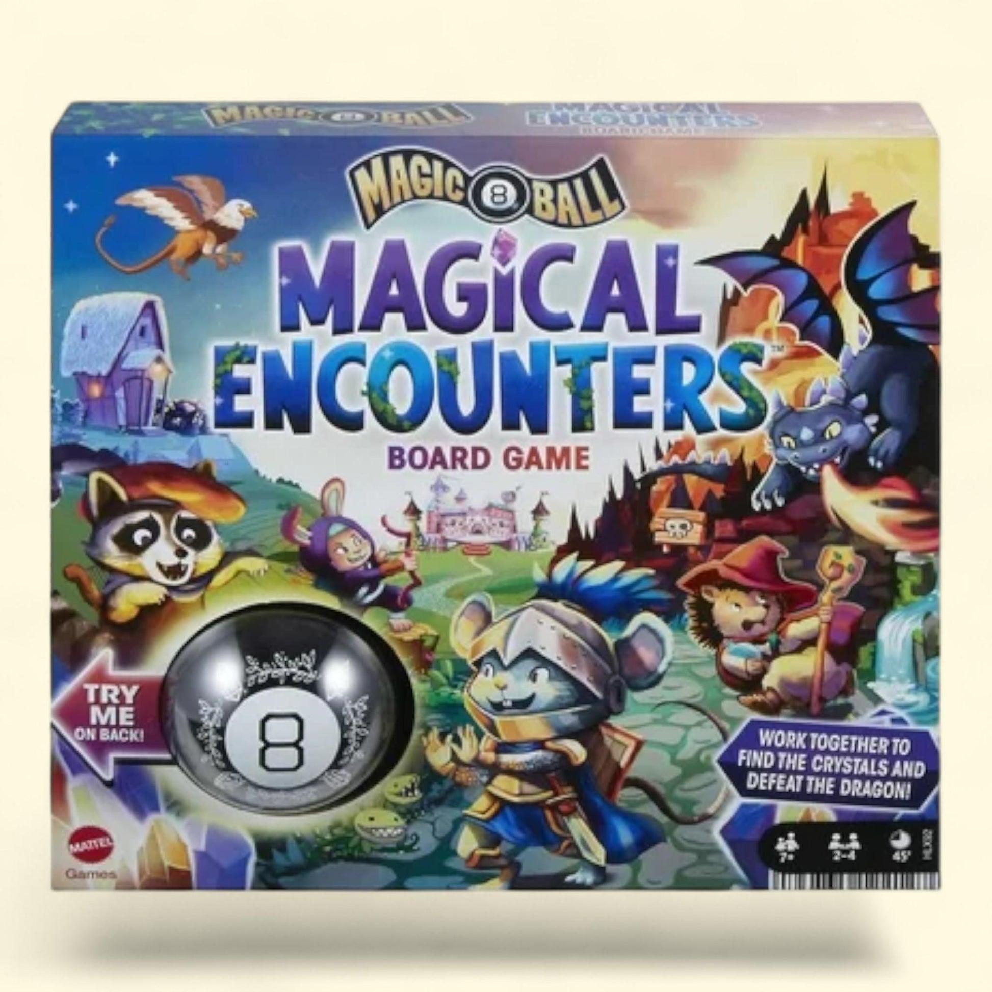 Magic 8 Ball Magical Encounters Board Game, 1 count — authentic US product shipped worldwide by Treatspree