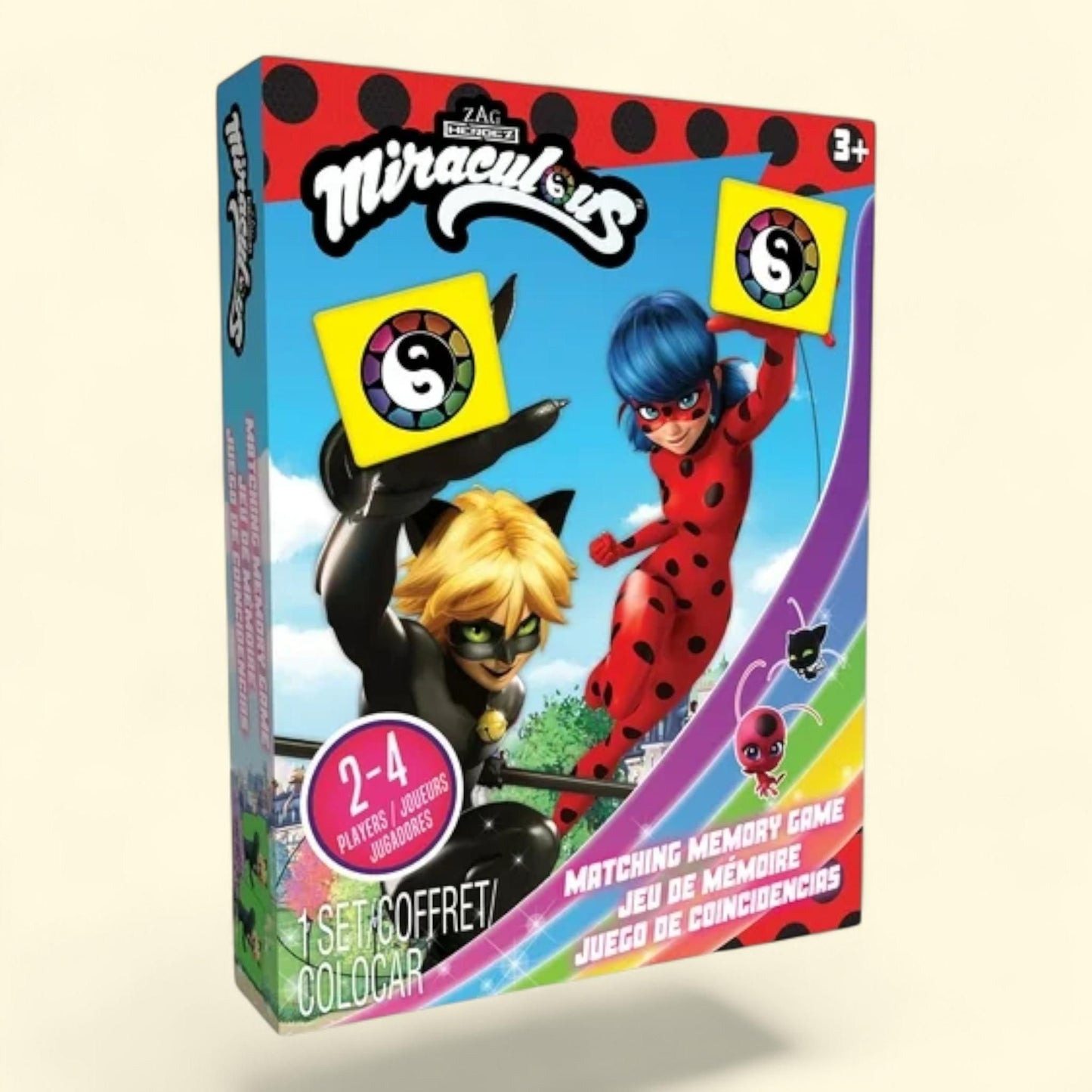 Miraculous Memory Match Game, 1 count