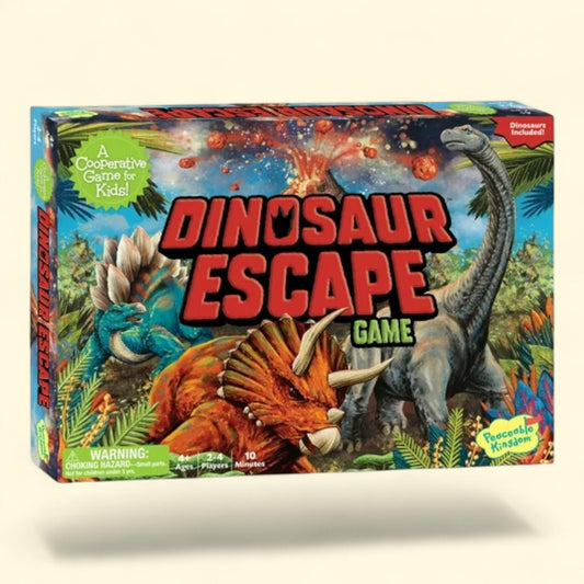 Peaceable Kingdom Dinosaur Escape Cooperative Memory Game, 2-4 Players