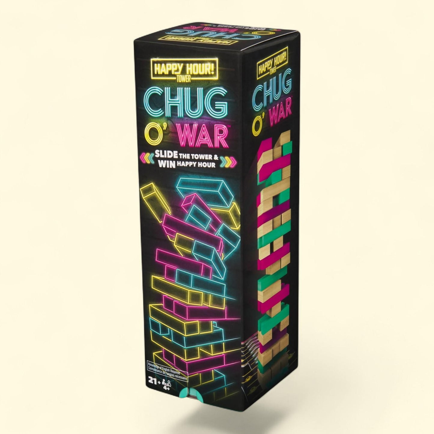 Spin Master Games, Happy Hour Tower Chug O' War, Party Game, Adults Ages 21+