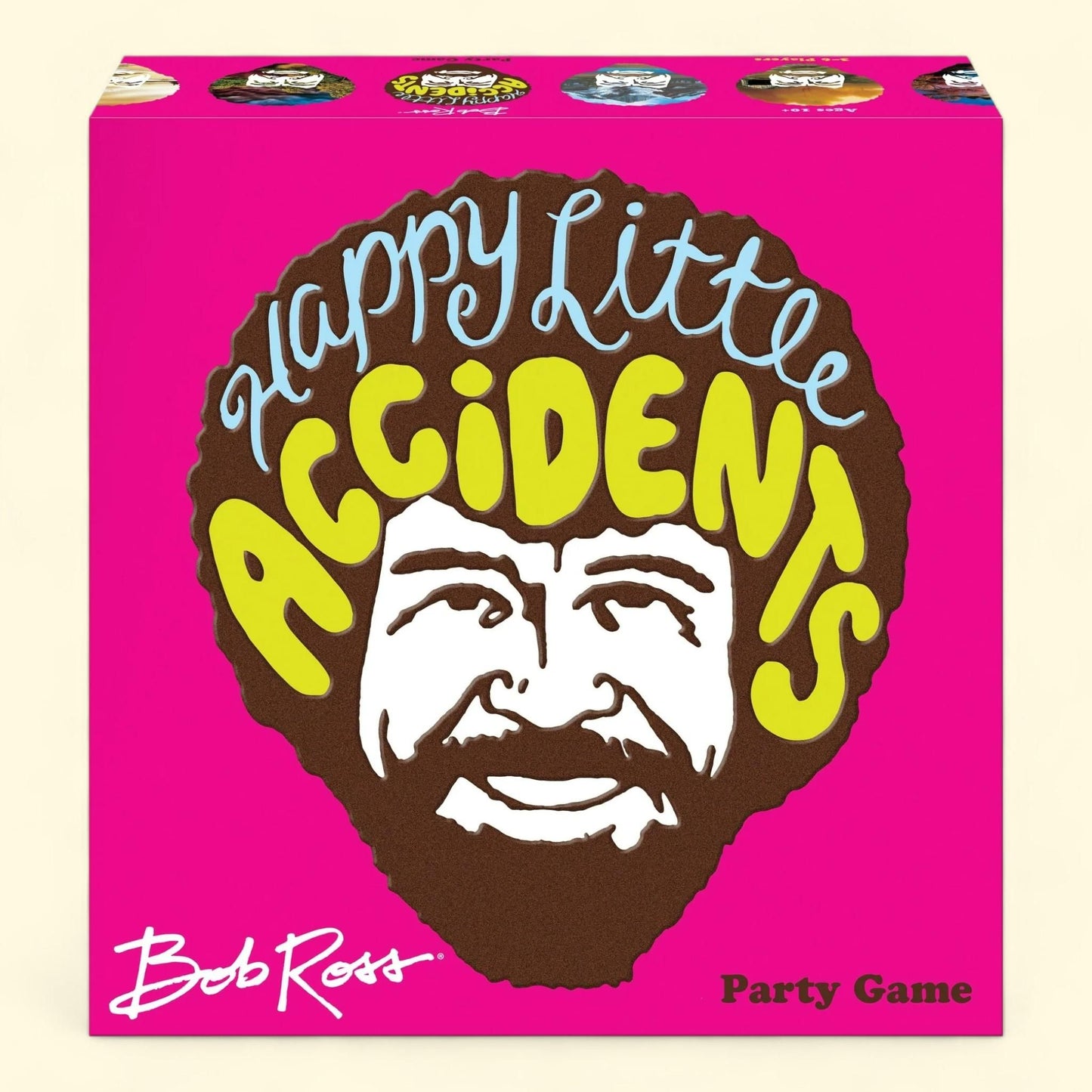 Big G Creative Bob Ross Happy Little Accidents Party Game, 1 count