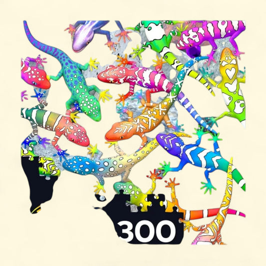 Cra-Z-Art Royce Super Deep 3D 300-Piece Gecko Magic Adult Jigsaw Puzzle
