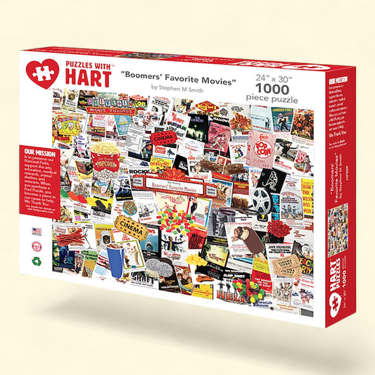 Steve Smith Boomers' Favorite Movies, 24" x 30"