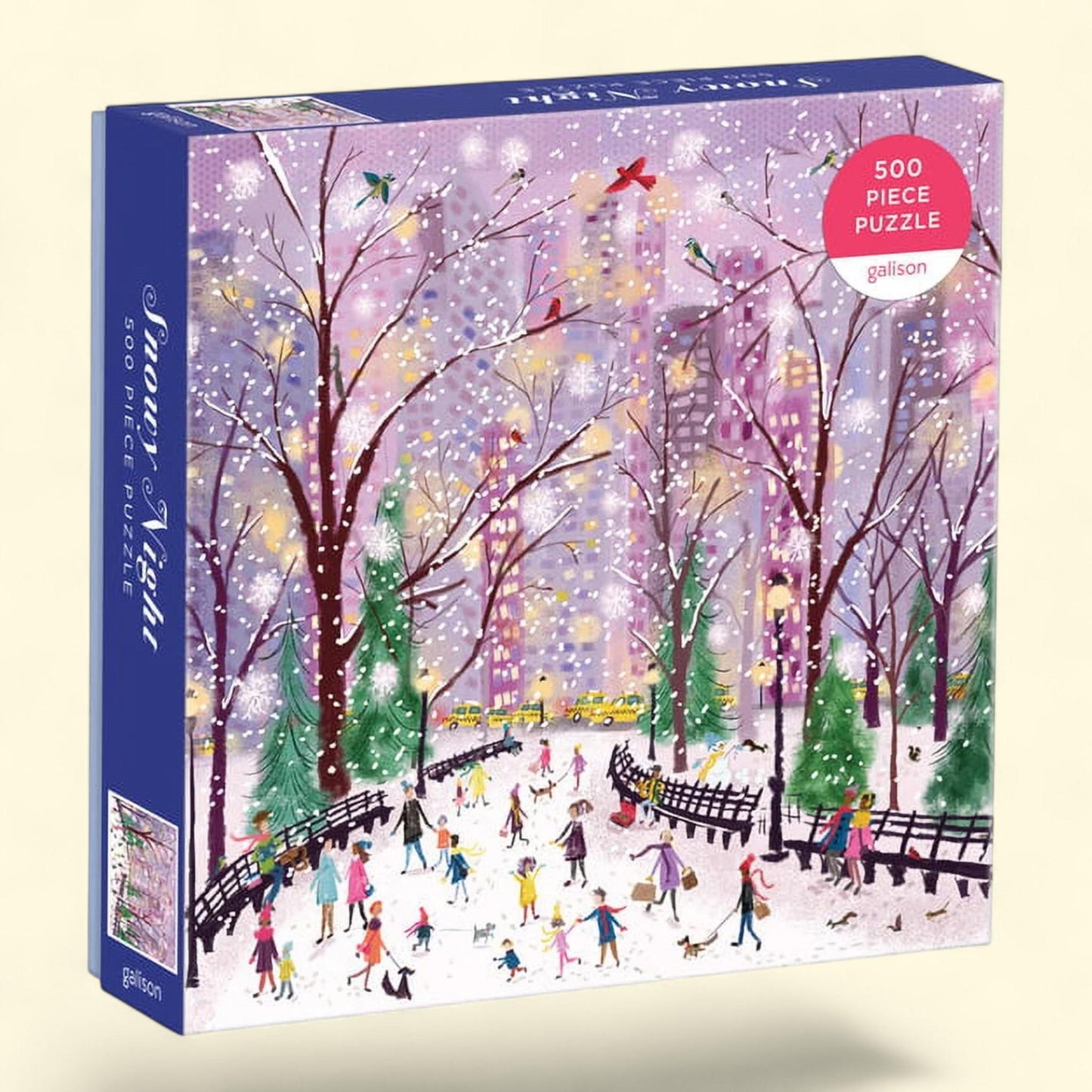 Snowy Night Puzzle, 500 Pieces