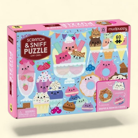 Cat Cafe Puzzle, 60 Pieces