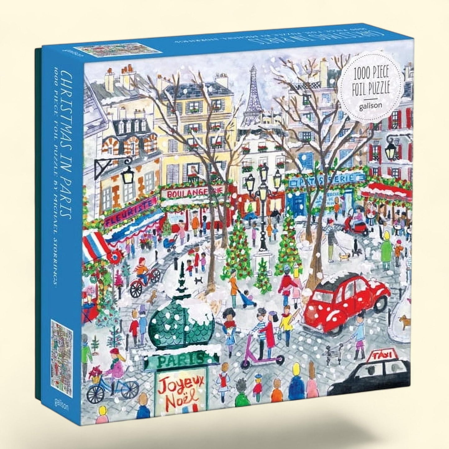Michael Storrings Christmas in Paris 1000 Piece Puzzle