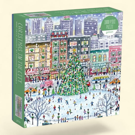 Michael Storrings Christmas in the City 1000 Piece Puzzle