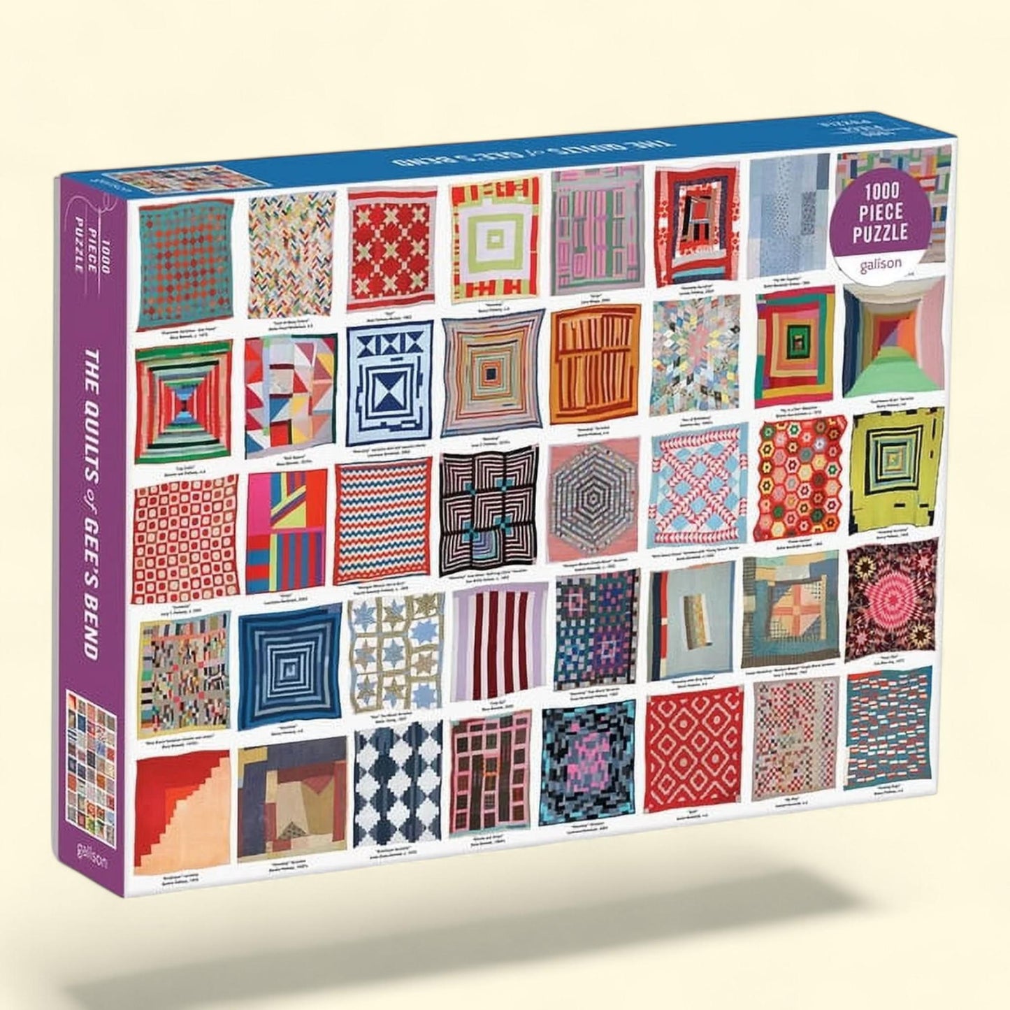 Quilts of Gee's Bend Puzzle, 1000 Pieces — authentic US product shipped worldwide by Treatspree