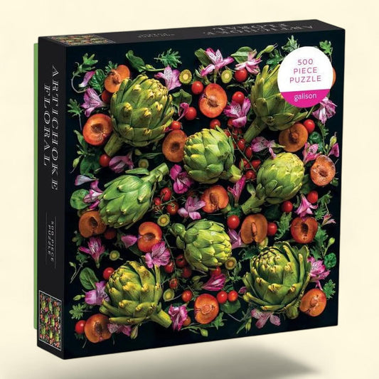 Galison Artichoke Floral 500 Piece Jigsaw Puzzle
