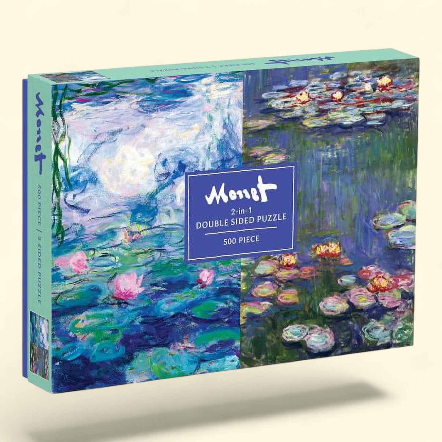 Galison Monet 500 Piece Double Sided Jigsaw Puzzle