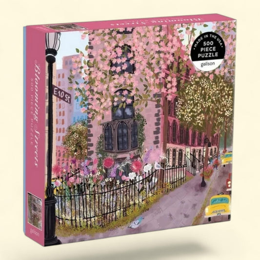 Blooming Streets Puzzle, 500 Pieces