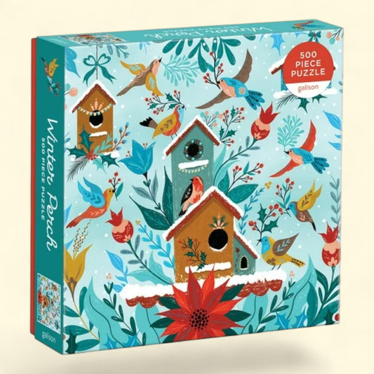 Winter Perch Puzzle, 500 Pieces