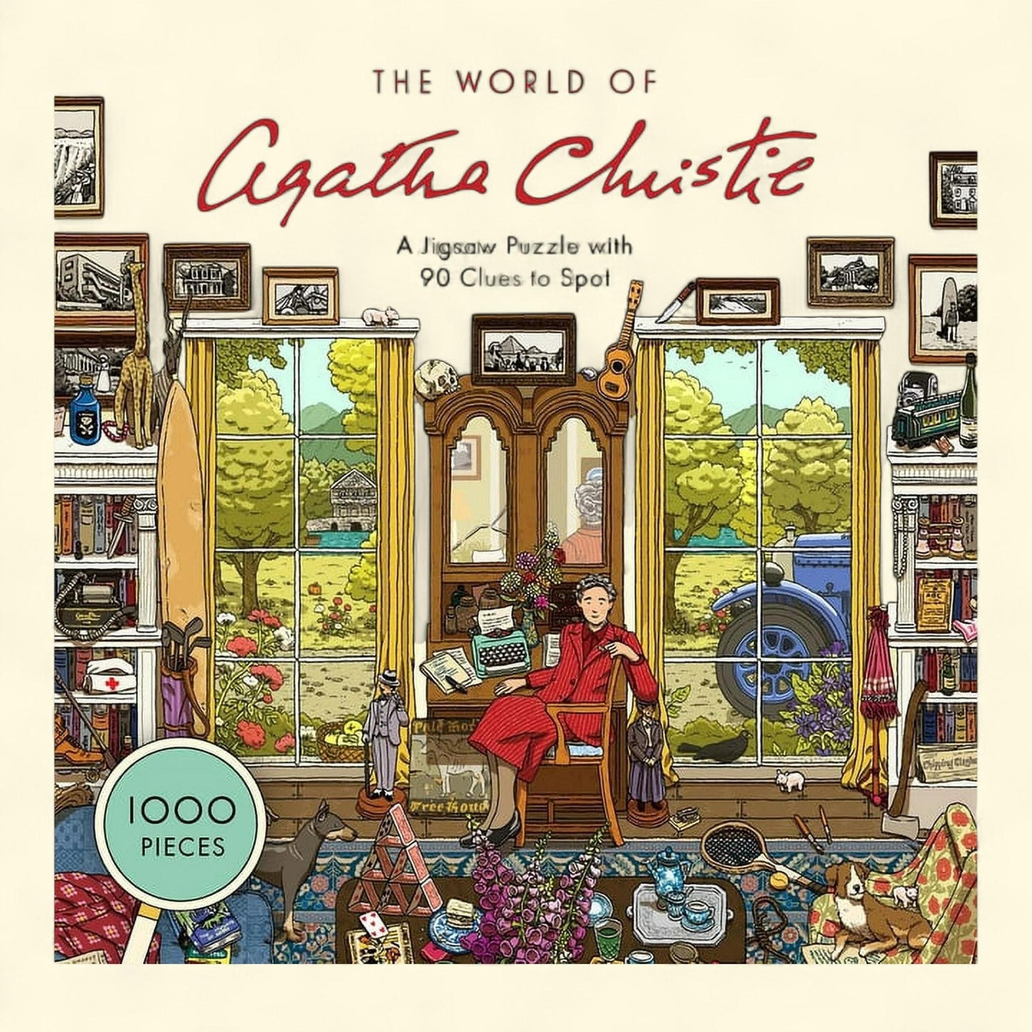 Agatha Christie 1000-piece Jigsaw Puzzle