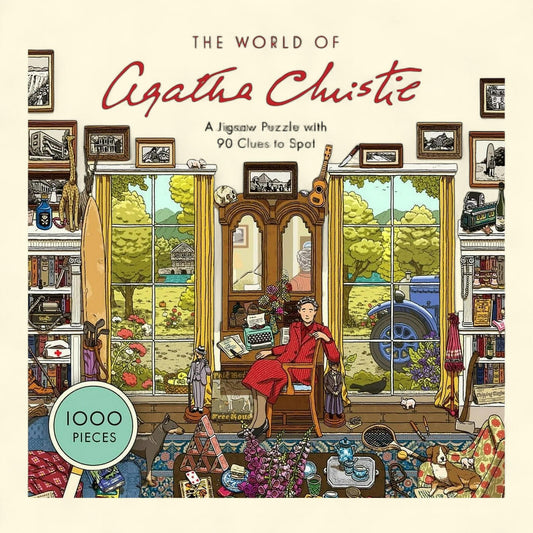 Agatha Christie 1000-piece Jigsaw Puzzle