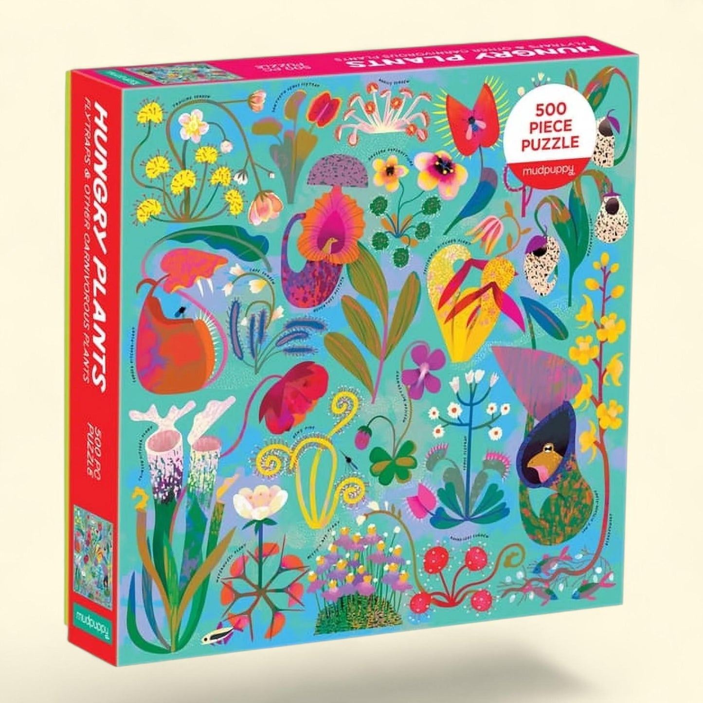 Hungry Plants Family Puzzle, 500 Piece