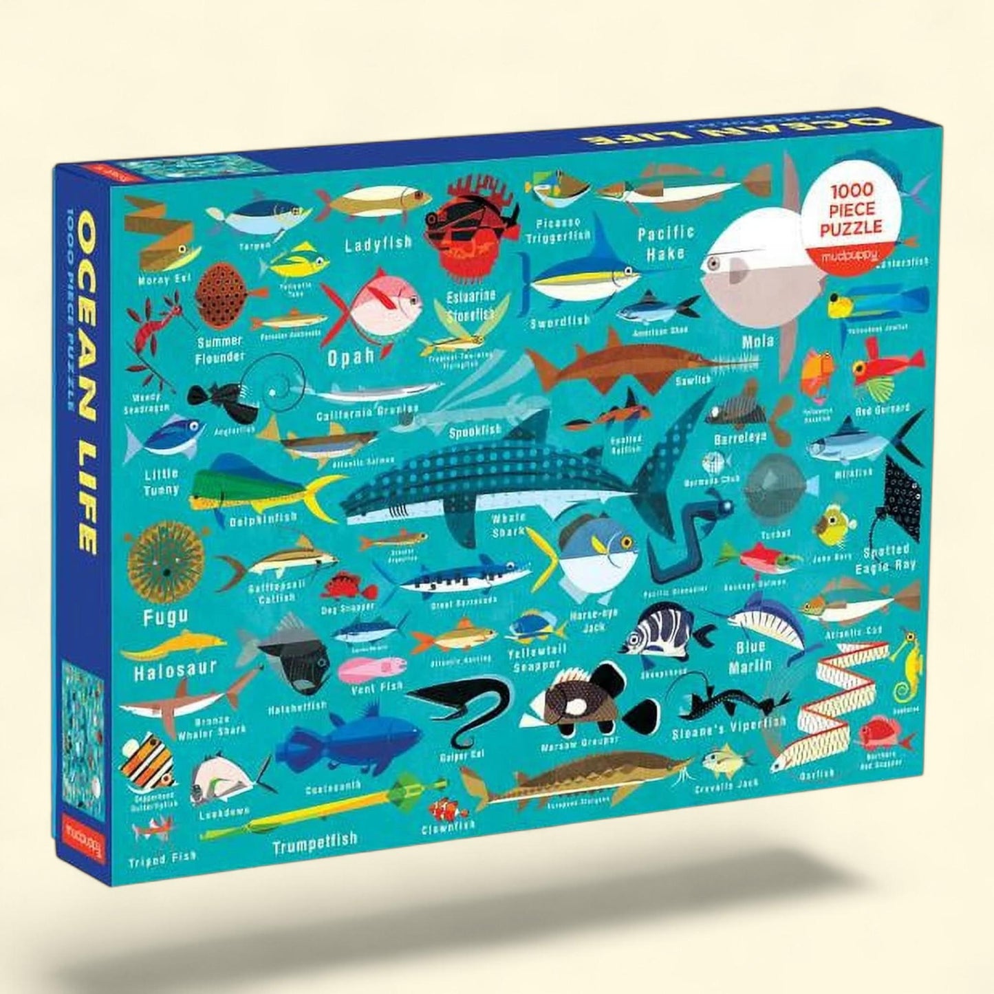 Mudpuppy - Ocean Life - 1000 Piece Jigsaw Puzzle