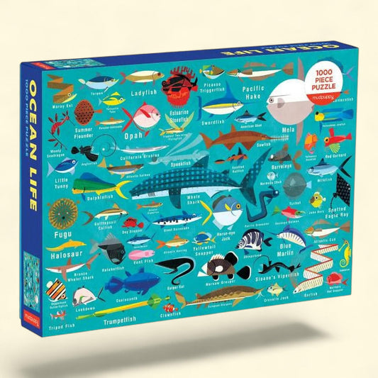 Mudpuppy - Ocean Life - 1000 Piece Jigsaw Puzzle