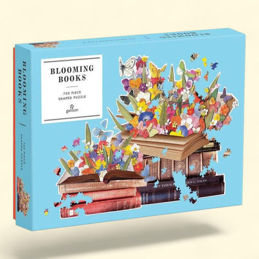 Galison Blooming Books 750 Piece Jigsaw Puzzle