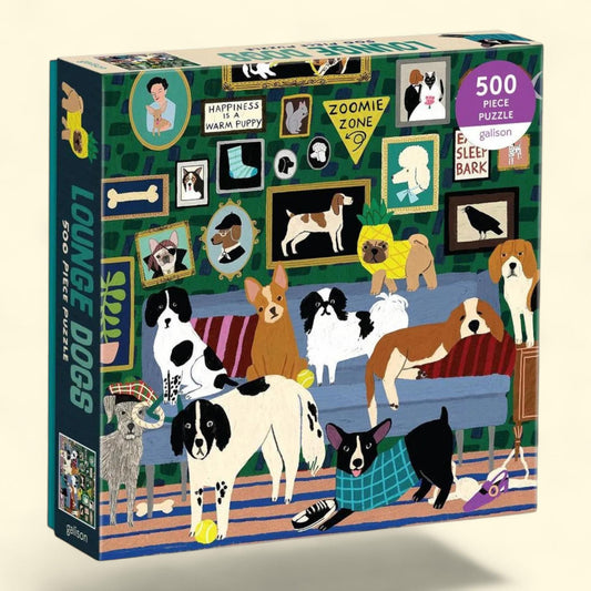 Lounge Dogs Puzzle, 500 Piece