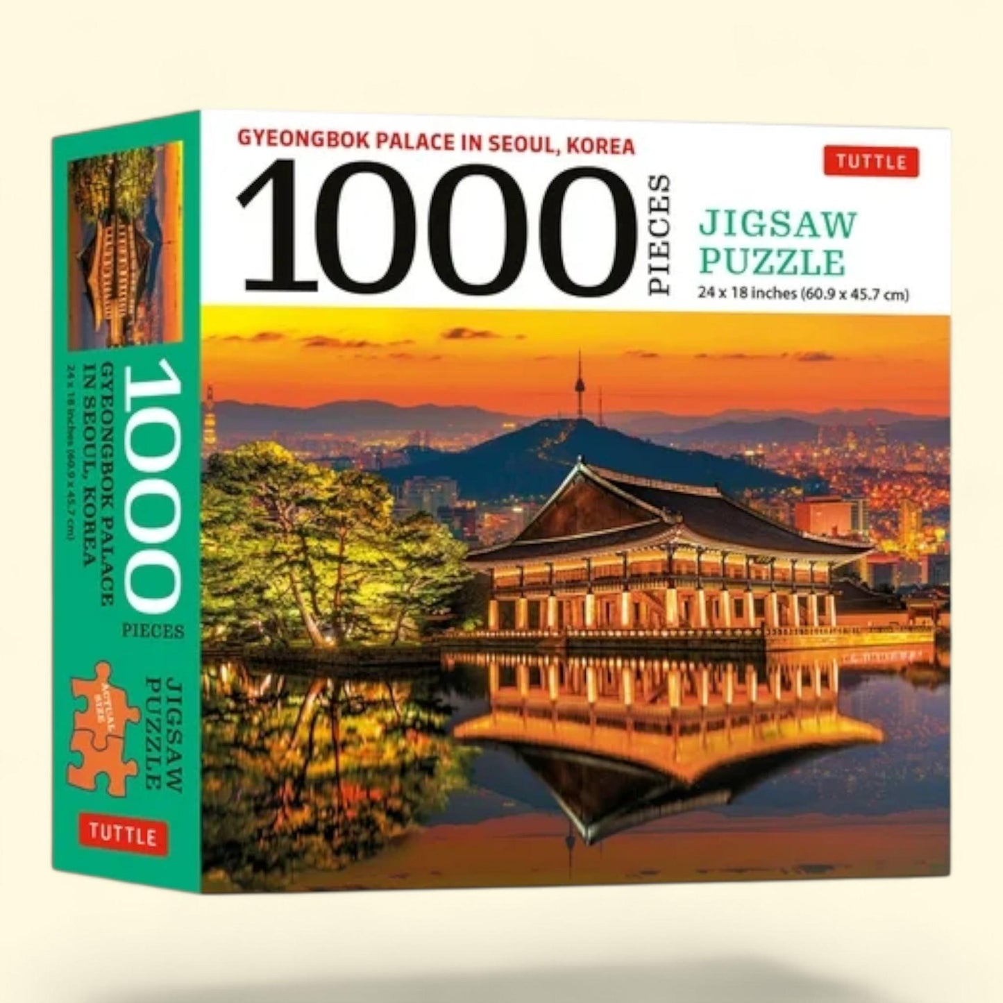 Gyeongbok Palace 1000 Piece Jigsaw Puzzle, 24 in X 18 In