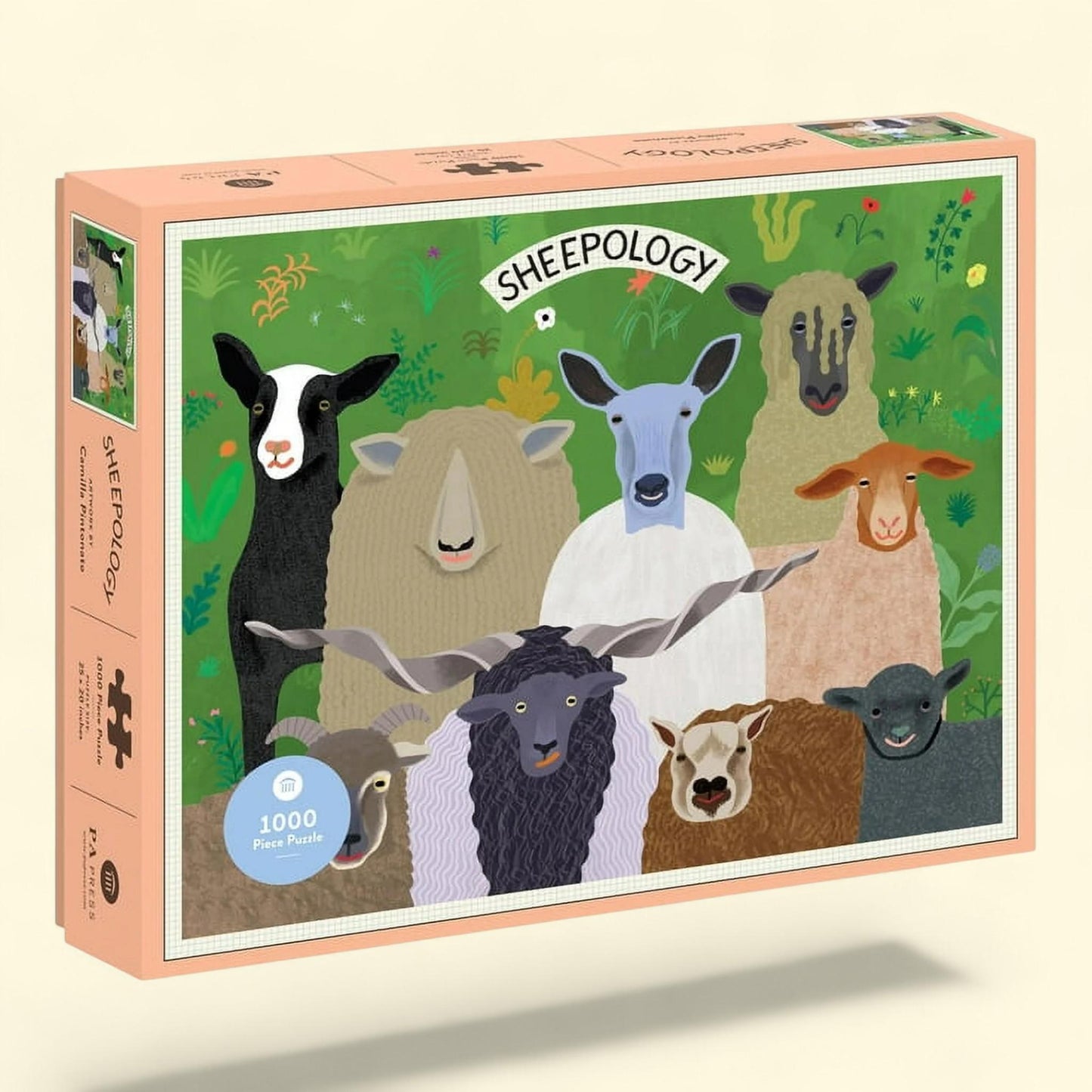 Sheepology Puzzle, 1000 Pieces