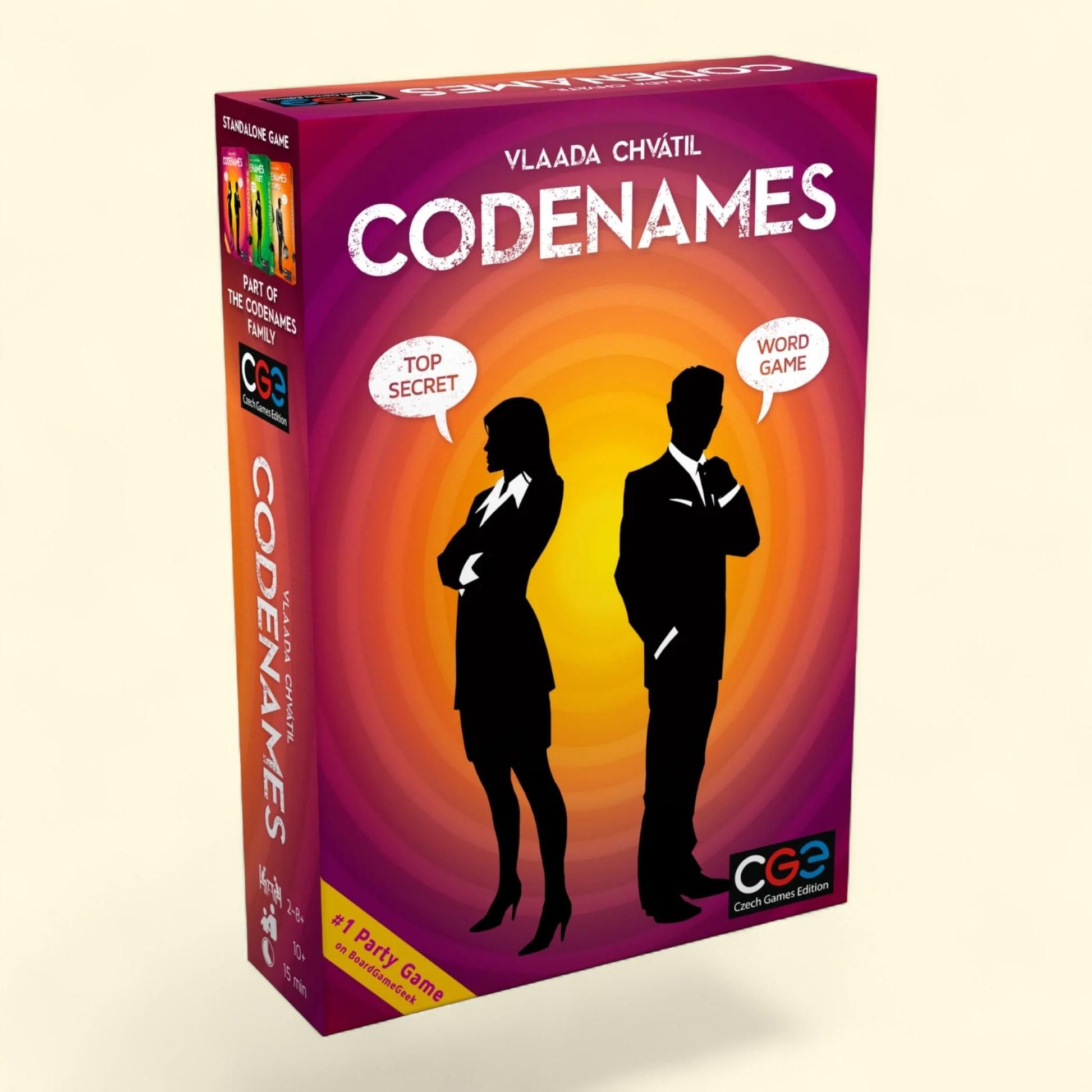 CGE Codenames Board Game, 4+ Players — authentic US product shipped worldwide by Treatspree