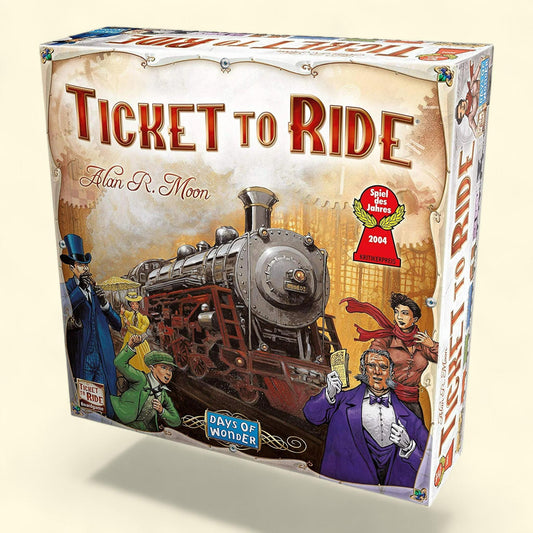 Asmodee Ticket to Ride Strategy Board Game, Ages 8 and up
