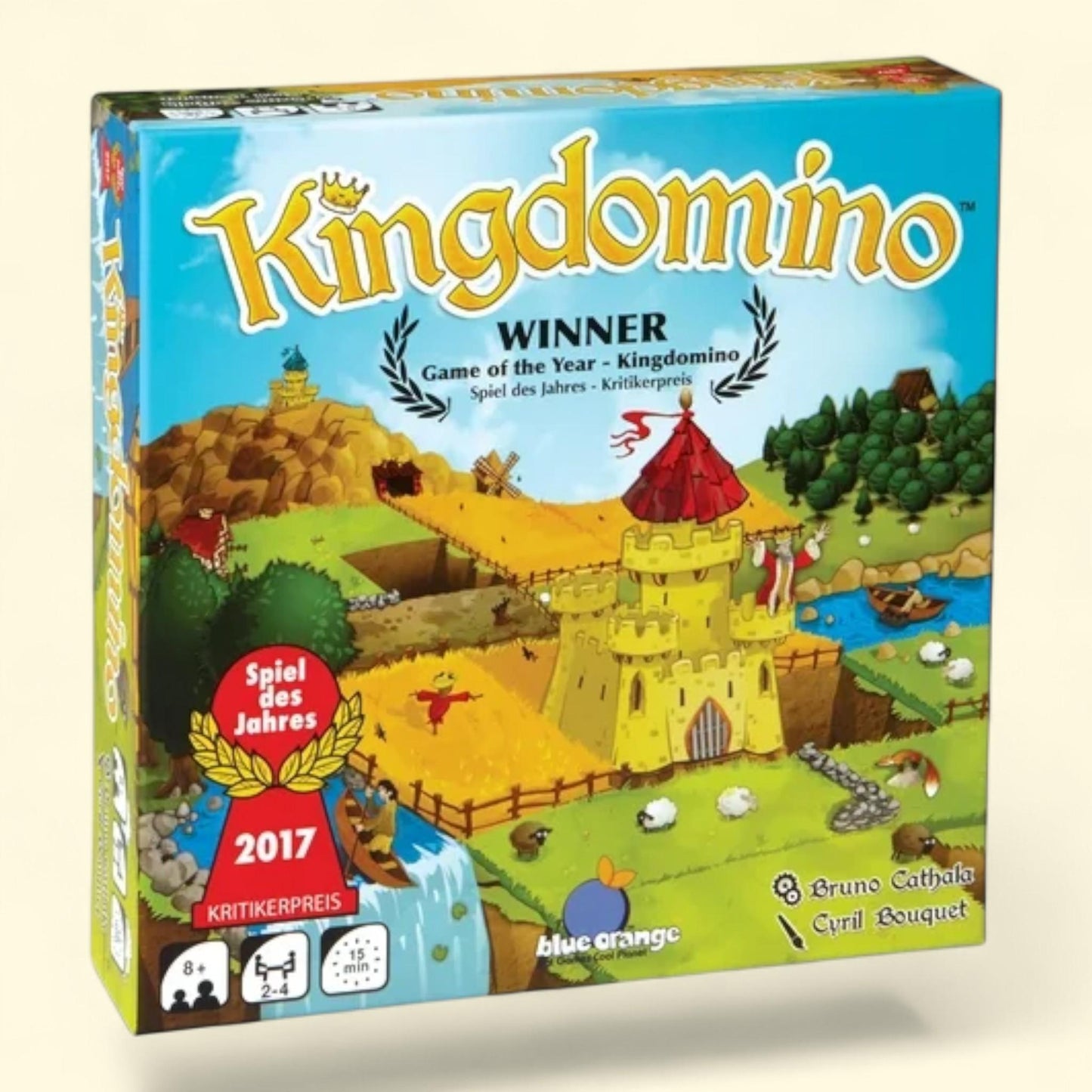 Blue Orange Games, Kingdomino Strategy Game, 1 count