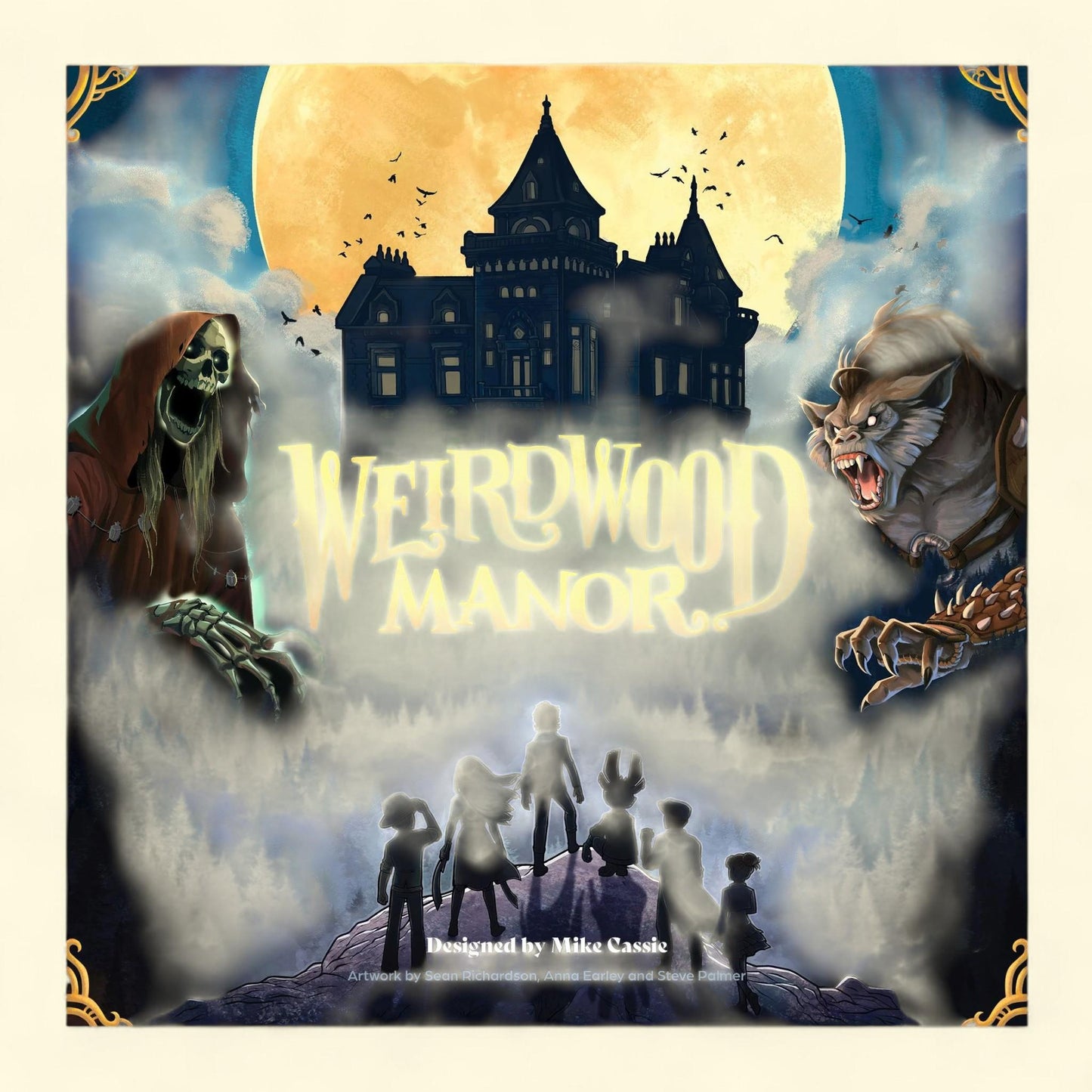 Weirdwood Manor Cooperative Board Game, 1-5 Players