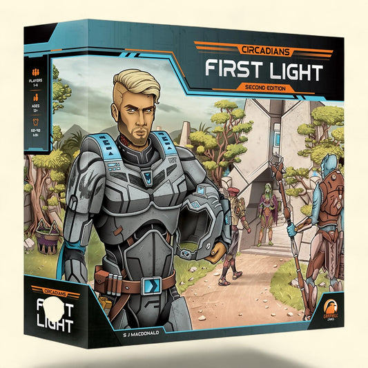 Circadians: First Light Second Edition - Boardgame, 14+, 1-4 Players, 60-90 Min