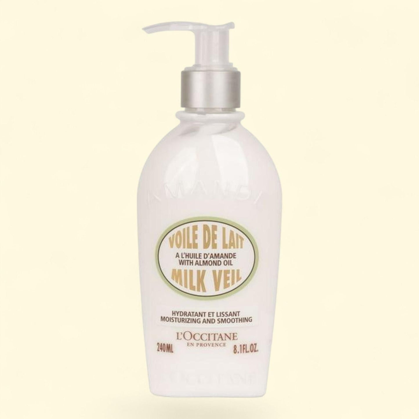 L'Occitane Almond Milk Veil Body Lotion, 8.1 fl. oz. — authentic US product shipped worldwide by Treatspree