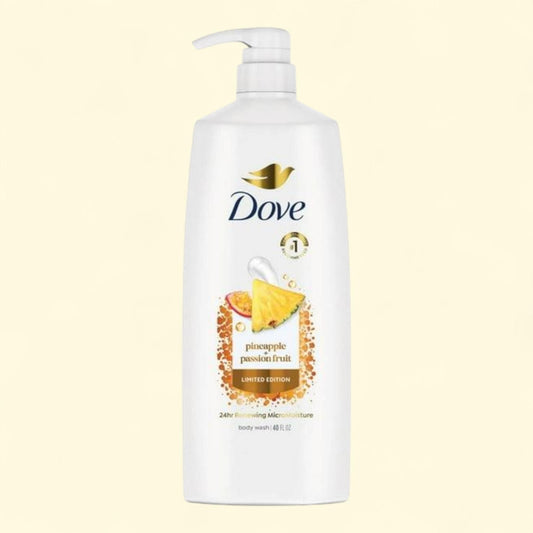 Dove Body Wash, Pineapple & Passion Fruit, 40 fl. oz.