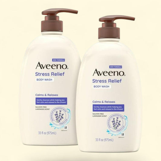 Aveeno Stress Relief Body Wash, 33 fl. oz.