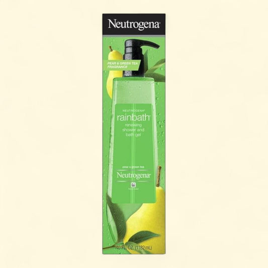 Gel douche et bain Neutrogena Rainbath, poire et thé vert, 1,2 l