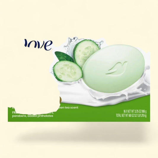 Savon Dove Beauty Bar, Cool Moisture, 106 g, paquet de 16