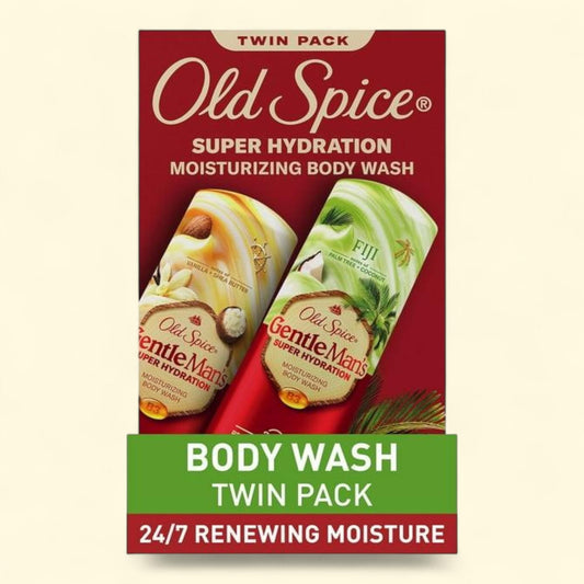Old Spice Gentle Man's Super Hydration Body Wash, 20 fl. oz.