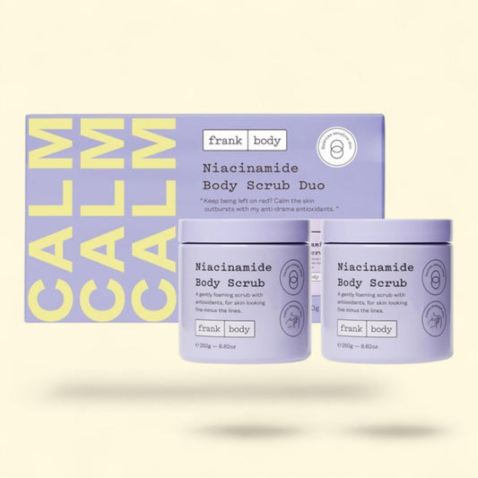 Gommage corporel à la niacinamide Frank Body, 260 ml, lot de 2