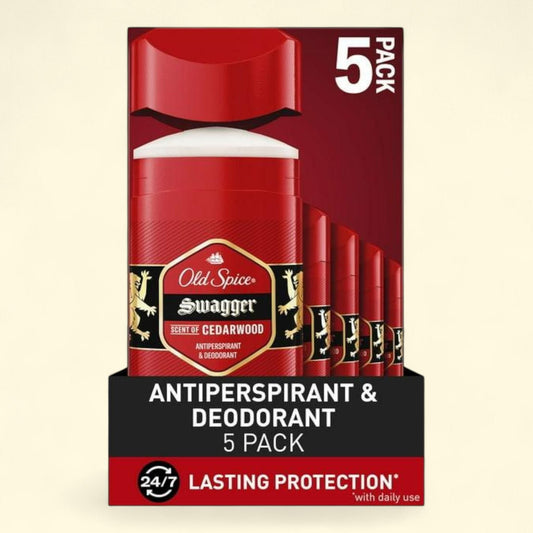 Old Spice Swagger Antiperspirant & Deodorant for Men, 2.6 oz., 5 pk.