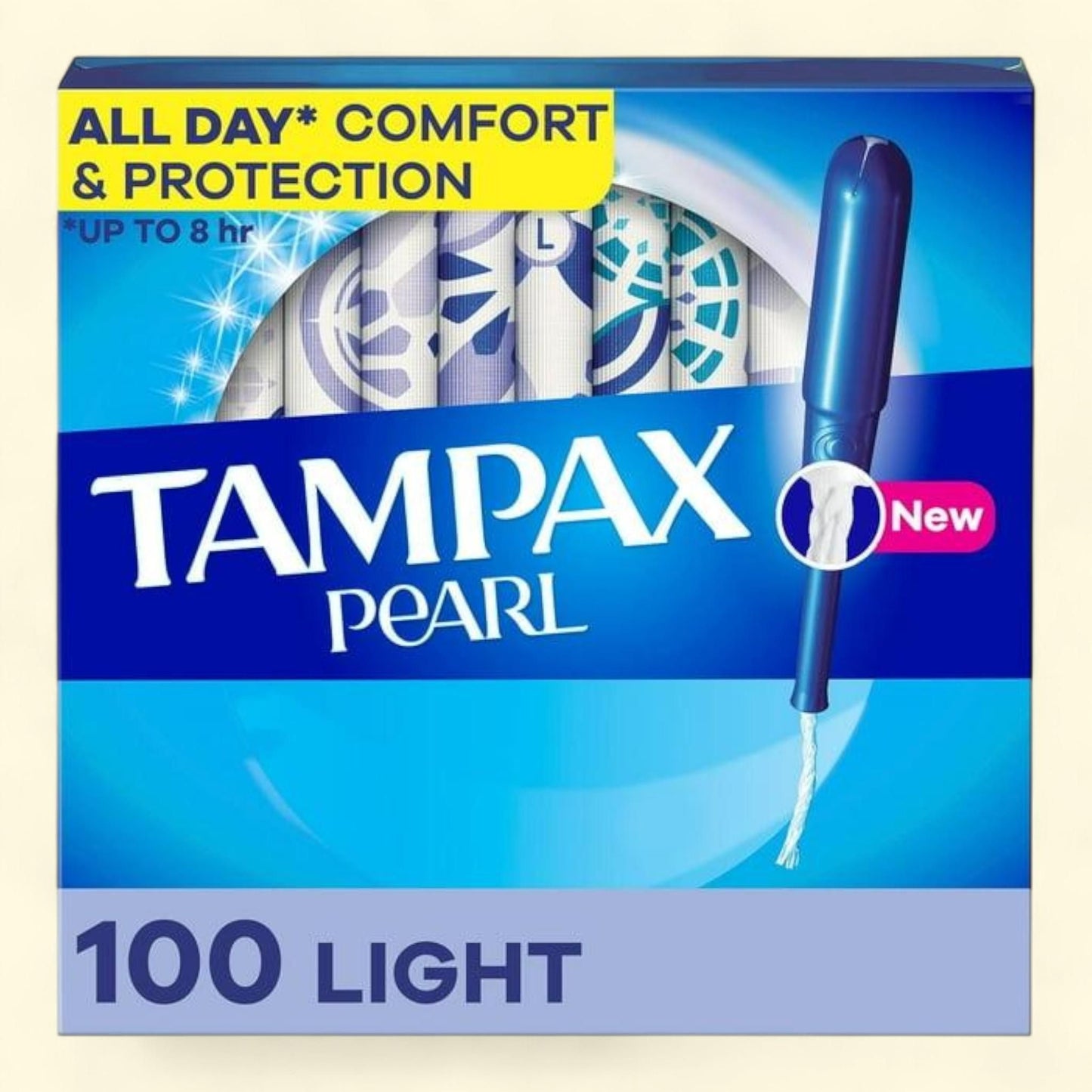 Tampax Pearl Light, 50 ct., 2 pk.